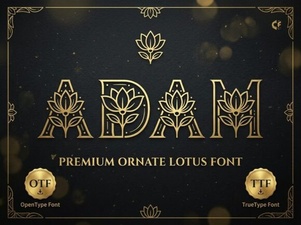 Adam Font: Stylish Design for Creative Projects