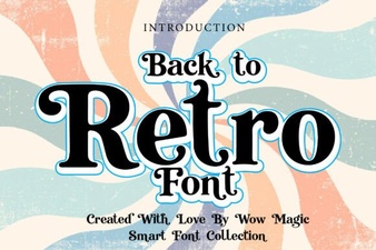 Design Ideas Using Retro Fonts on Your Site