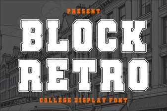Unlock Retro Charm with Modern Block Font Projects