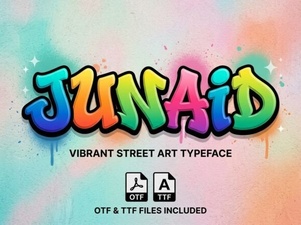 Junaid Font: Free Arabic Display Typeface